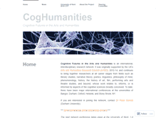 Tablet Screenshot of coghumanities.com